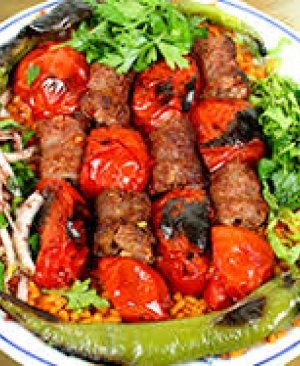 Domatesli Kebap
